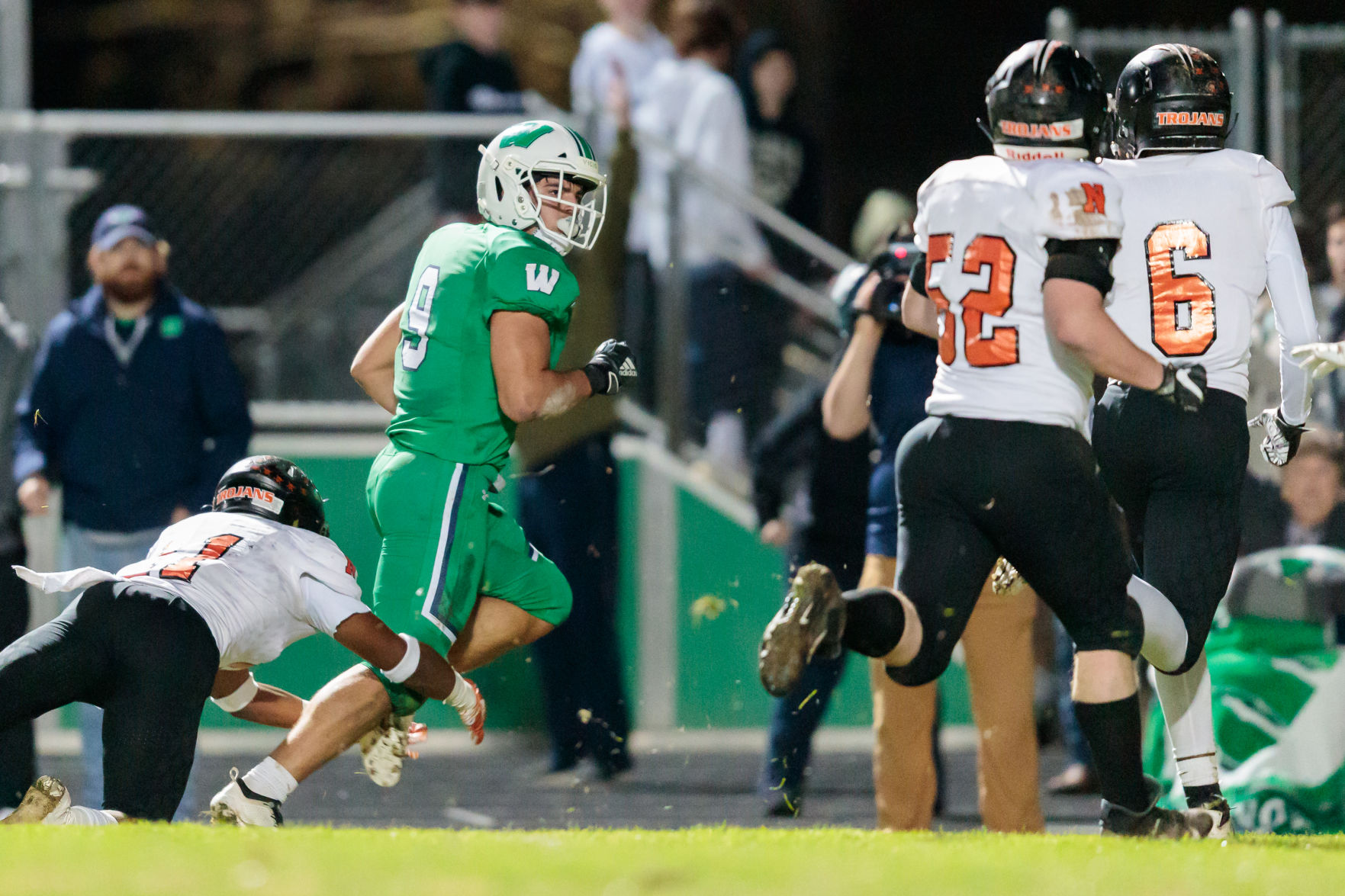The Northwest Cabarrus Trojans fall to the Weddington Warriors in the third round of the 3AA State playoffs.